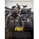FURY Affiche de film- 120x160 cm. - 2014 - Brad Pitt, David Ayer