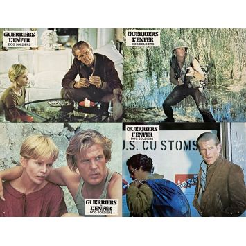 WHO'LL STOP THE RAIN French Lobby Cards x' - 10x12 in. - 1978 - Karel Reisz, Nick Nolte