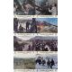 BATTLE OF NERETVA French Lobby Cards x8 - set L2 - 9x12 in. - 1969 - Veljko Bulajic, Yul Brynner