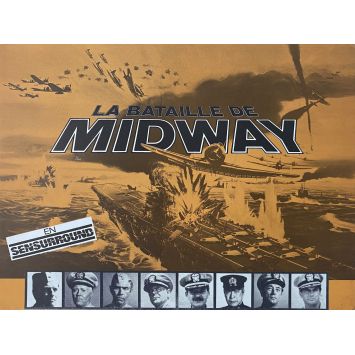 LA BATAILLE DE MIDWAY Synopsis 2p - 24x30 cm. - 1976 - Charlton Heston, Jack Smight
