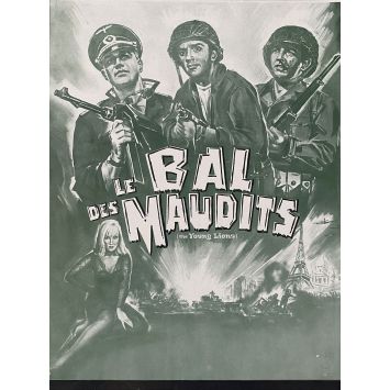 LE BAL DES MAUDITS Synopsis 4p - 24x30 cm. - 1958 - Marlon Brando, Edward Dmytryk