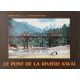 LE PONT DE LA RIVIERE KWAI Synopsis 4p - 24x30 cm. - 1957 - William Holden, David Lean