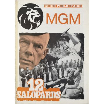 LES 12 SALOPARDS Synopsis 6p - 21x30 cm. - 1967 - Lee Marvin, Robert Aldrich
