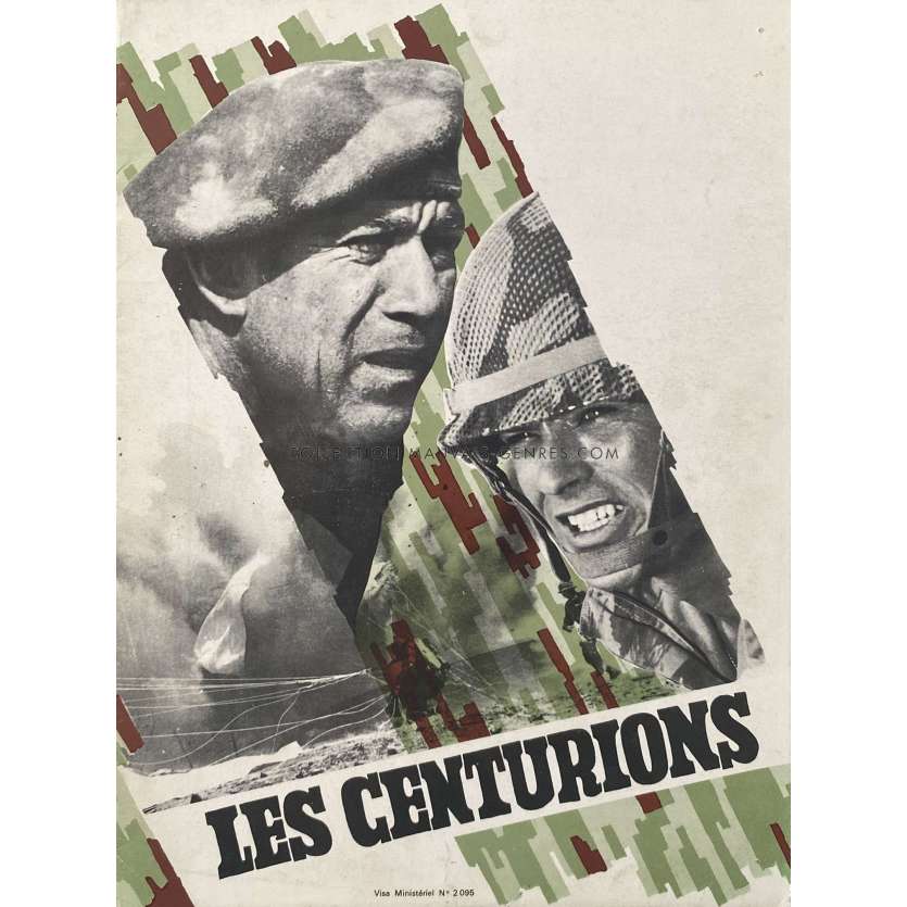 LES CENTURIONS Synopsis 6p - 24x30 cm. - 1966 - Anthony Quinn, Mark Robson