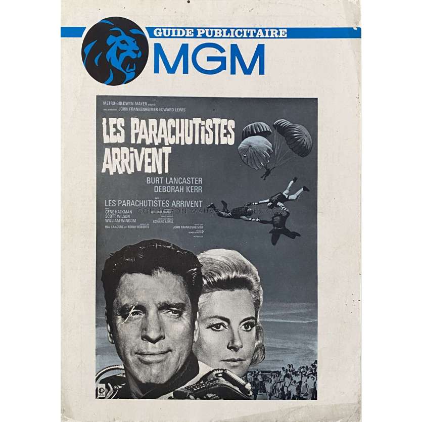 THE GYPSY MOTHS French Herald/Trade Ad 6p - 9x12 in. - 1969 - John Frankenheimer, Burt Lancaster