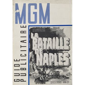 LA BATAILLE DE NAPLES Synopsis 10p - 21x30 cm. - 1962 - Raffaele Barbato, Nanni Loy