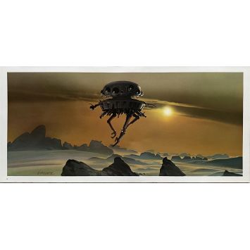 STAR WARS - L'EMPIRE CONTRE ATTAQUE Artwork N04 - 25x53 cm. - 1980 - Harrison Ford, George Lucas