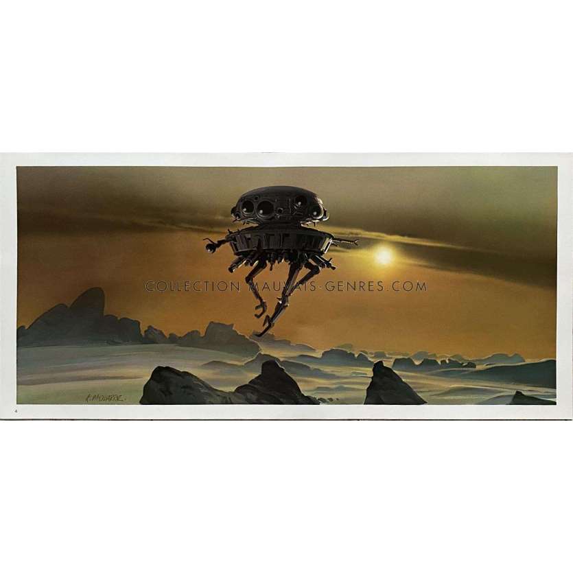 STAR WARS - L'EMPIRE CONTRE ATTAQUE Artwork N04 - 25x53 cm. - 1980 - Harrison Ford, George Lucas