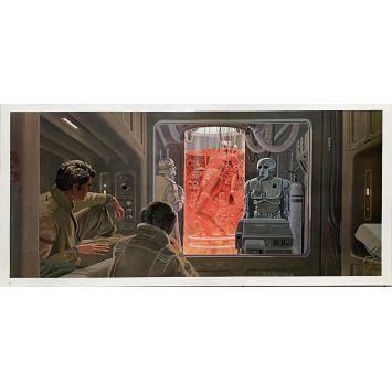STAR WARS - EMPIRE STRIKES BACKArtwork Print N05 - 10x21 in. - 1980 - George Lucas, Harrison Ford
