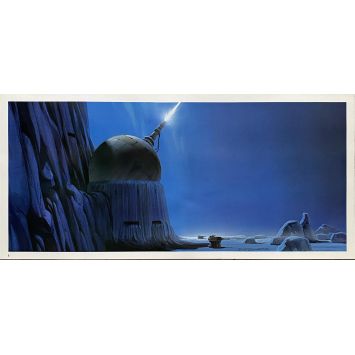 STAR WARS - L'EMPIRE CONTRE ATTAQUE Artwork N08 - 25x53 cm. - 1980 - Harrison Ford, George Lucas