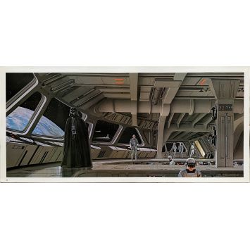 STAR WARS - EMPIRE STRIKES BACKArtwork Print N14 - 10x21 in. - 1980 - George Lucas, Harrison Ford
