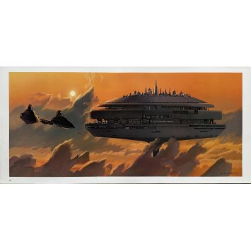 STAR WARS - L'EMPIRE CONTRE ATTAQUE Artwork N18 - 25x53 cm. - 1980 - Harrison Ford, George Lucas