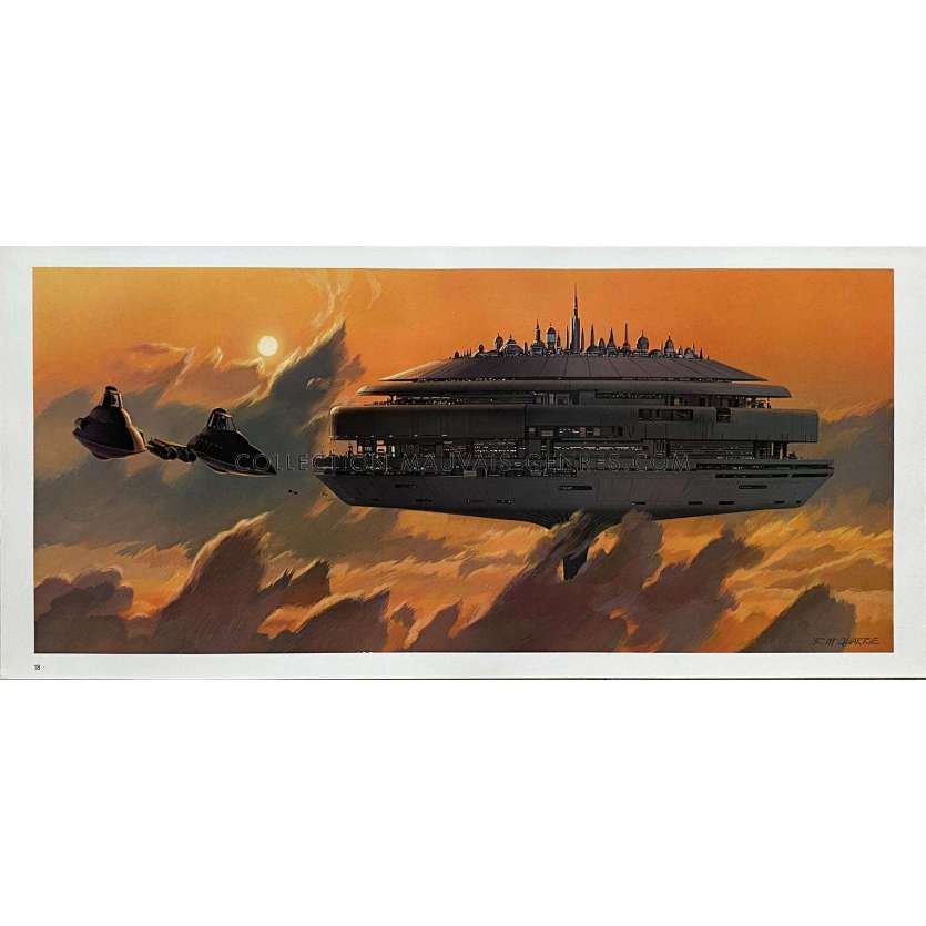 STAR WARS - EMPIRE STRIKES BACKArtwork Print N18 - 10x21 in. - 1980 - George Lucas, Harrison Ford