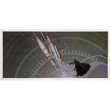 STAR WARS - L'EMPIRE CONTRE ATTAQUE Artwork N24 - 25x53 cm. - 1980 - Harrison Ford, George Lucas