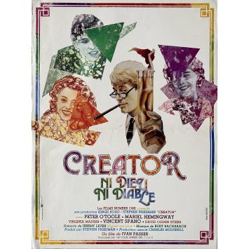 CREATOR NI DIEU NI DIABLE Affiche de film- 40x54 cm. - 1985 - Peter O'Toole, Ivan Passer