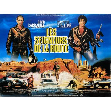 LES SEIGNEURS DE LA ROUTE Affiche de film- 40x54 cm. - 1975 - Sylvester Stallone, Paul Bartel