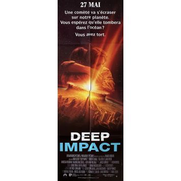 DEEP IMPACT French Movie Poster- 23x63 in. - 1998 - Mimi Leder, Robert Duvall