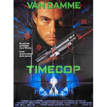 TIMECOP Affiche de film- 120x160 cm. - 1994 - Jean-Claude Van Damme, Peter Hyams