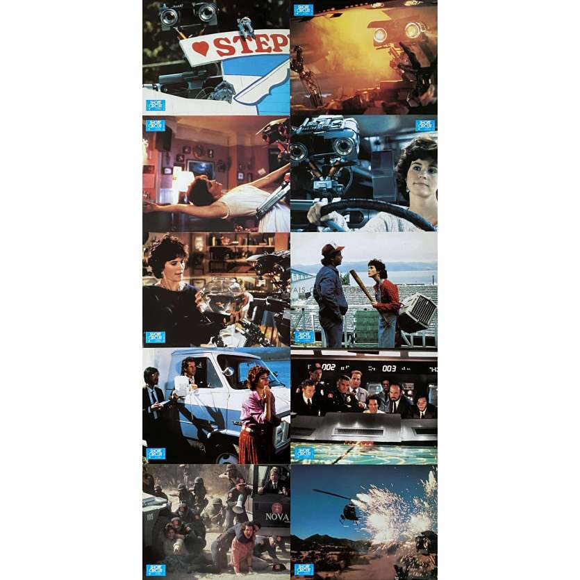 SHORT CIRCUIT Photos de film x10 - 22x28 cm. - 1986 - Steve Guttenberg, John Badham