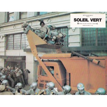 SOLEIL VERT Photo de film N03 - 22x28 cm. - 1973 - Charlton Heston, Richard Fleisher