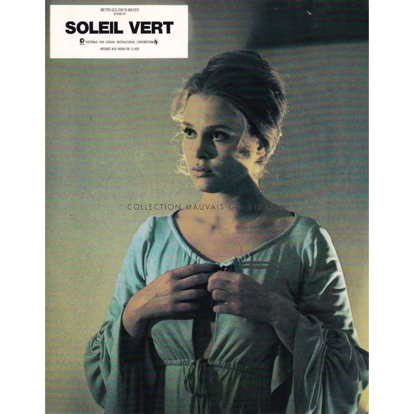 SOLEIL VERT Photo de film N05 - 22x28 cm. - 1973 - Charlton Heston, Richard Fleisher