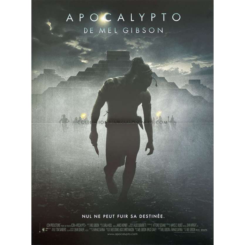 APOCALYPTO Affiche de film- 40x54 cm. - 2006 - Gerardo Taracena, Mel Gibson