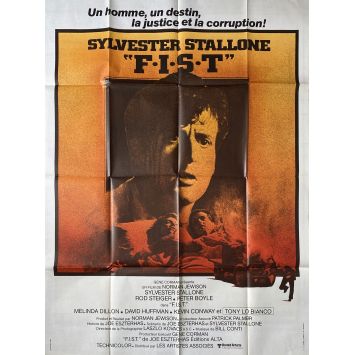 FIST French Movie Poster- 47x63 in. - 1978 - Norman Jewison, Sylvester Stallone
