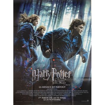 HARRY POTTER ET LES RELIQUES DE LA MORT 1ERE PARTIE Affiche de film- 120x160 cm. - 2010 - Daniel Radcliffe, David Yates