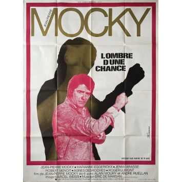 L'OMBRE D'UNE CHANCE Affiche de film- 120x160 cm. - 1974 - Alain Moury, Jean-Pierre Mocky