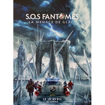 SOS FANTOMES - LA MENACE DE GLACE Affiche de film Prev. - 40x54 cm. - 2024 - Carrie Coon, Gil Kenan