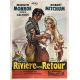 LA RIVIERE SANS RETOUR Affiche de film- 120x160 cm. - 1954/R1950 - Marilyn Monroe, Otto Preminger