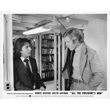 LES HOMMES DU PRESIDENT Photo de presse 250-16 - 20x25 cm. - 1976 - Dustin Hoffman, Alan J. Pakula