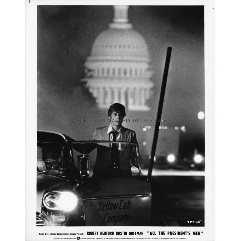 ALL THE PRESIDENT'S MEN U.S Movie Still 250-25 - 8x10 in. - 1976 - Alan J. Pakula, Dustin Hoffman