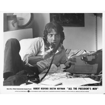 LES HOMMES DU PRESIDENT Photo de presse 250-71 - 20x25 cm. - 1976 - Dustin Hoffman, Alan J. Pakula