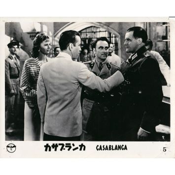 CASABLANCA Photo de presse N5 - 20x25 cm. - 1942/R1962 - Humphrey Bogart, Michael Curtiz