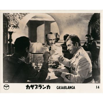 CASABLANCA U.S Movie Still N14 - 8x10 in. - 1942/R1962 - Michael Curtiz, Humphrey Bogart