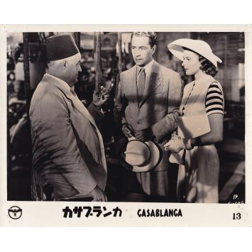 CASABLANCA Photo de presse N13 - 20x25 cm. - 1942/R1962 - Humphrey Bogart, Michael Curtiz