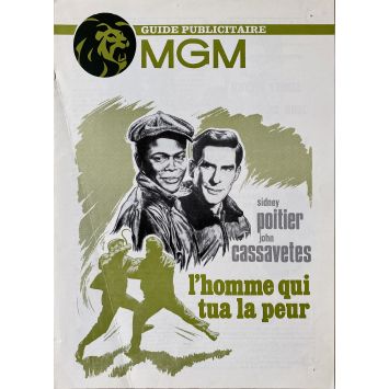 L'HOMME QUI TUA LA PEUR Synopsis 4p - 22x28 cm. - 1957 - John Cassavetes, Martin Ritt