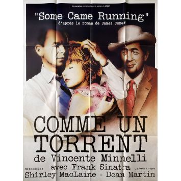 SOME CAME RUNNING French Movie Poster- 47x63 in. - 1958/R2000 - Vincente Minnelli, Frank Sinatra
