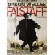 FALSTAFF French Movie Poster- 47x63 in. - 1965/R1980 - Orson Welles, Jeanne Moreau