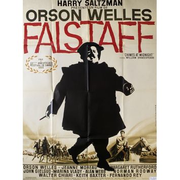 FALSTAFF French Movie Poster- 47x63 in. - 1965/R1980 - Orson Welles, Jeanne Moreau