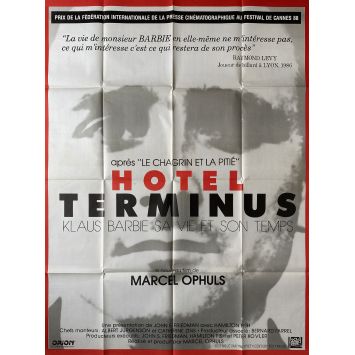 HOTEL TERMINUS French Movie Poster- 47x63 in. - 1988 - Marcel Ophüls, Lucie Aubrac