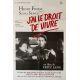 J'AI LE DROIT DE VIVRE Affiche de film- 80x120 cm. - 1937/R1980 - Henry Fonda, Fritz Lang