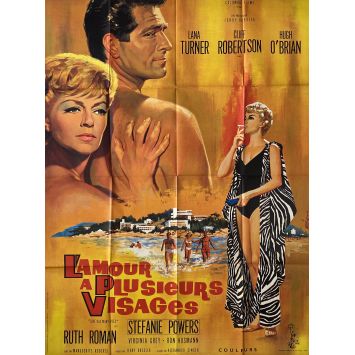 LOVE HAS MANY FACES French Movie Poster- 47x63 in. - 1965 - Alexander Singer, Lana Turner