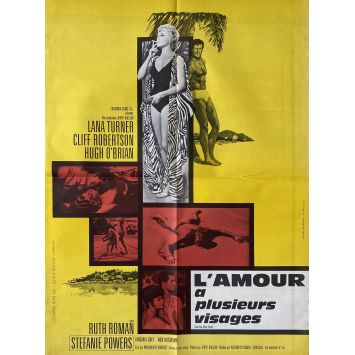 L'AMOUR A PLUSIEURS VISAGES Affiche de film- 60x80 cm. - 1965 - Lana Turner, Alexander Singer