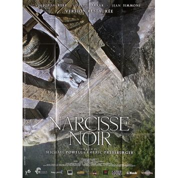 LE NARCISSE NOIR Affiche de film- 120x160 cm. - 1947/R2010 - Deborah Kerr, Powell Pressburger
