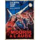 MOURIR A L'AUBE Affiche de film- 120x320 cm. - 1955 - Abel Salazar, Xavier Seto