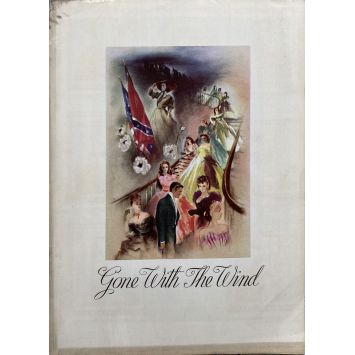 GONE WITH THE WIND U.S Program 20p - 10x12 in. - 1939 - Victor Flemming, Clark Gable