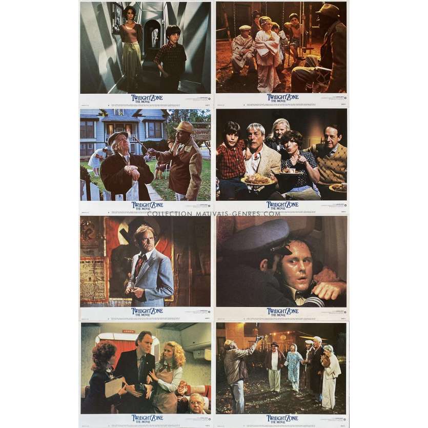 LA QUATRIEME DIMENSION Photos de film x8 - 28x36 cm. - 1983 - Dan Aycroyd, Joe Dante