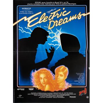 ELECTRIC DREAMS French Movie Poster- 15x21 in. - 1984 - Steve Barron, Virginia Madsen